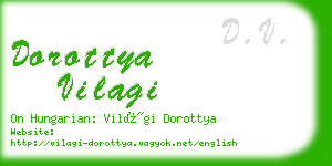 dorottya vilagi business card